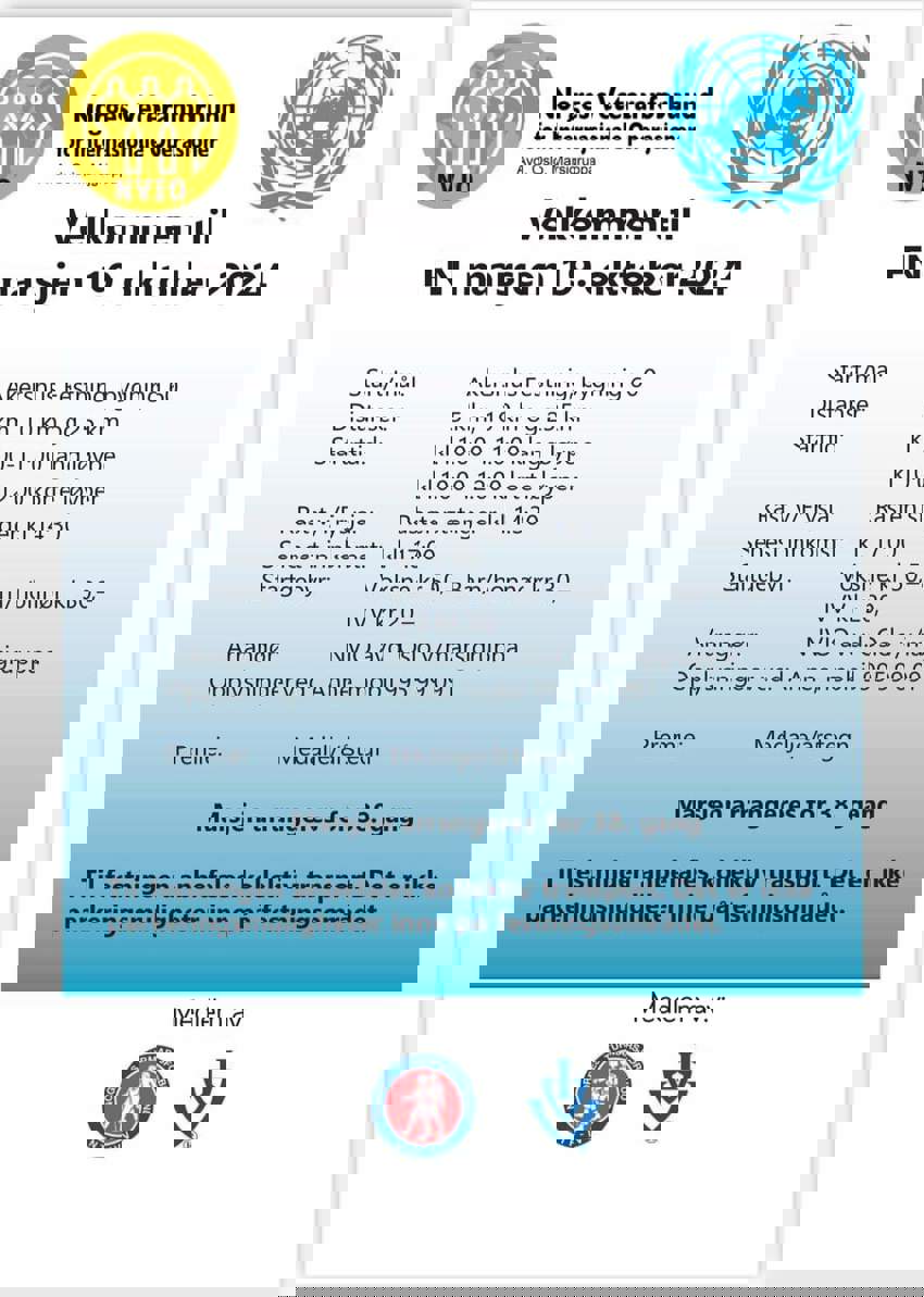 FN-marsjen 19. Oktober 2024