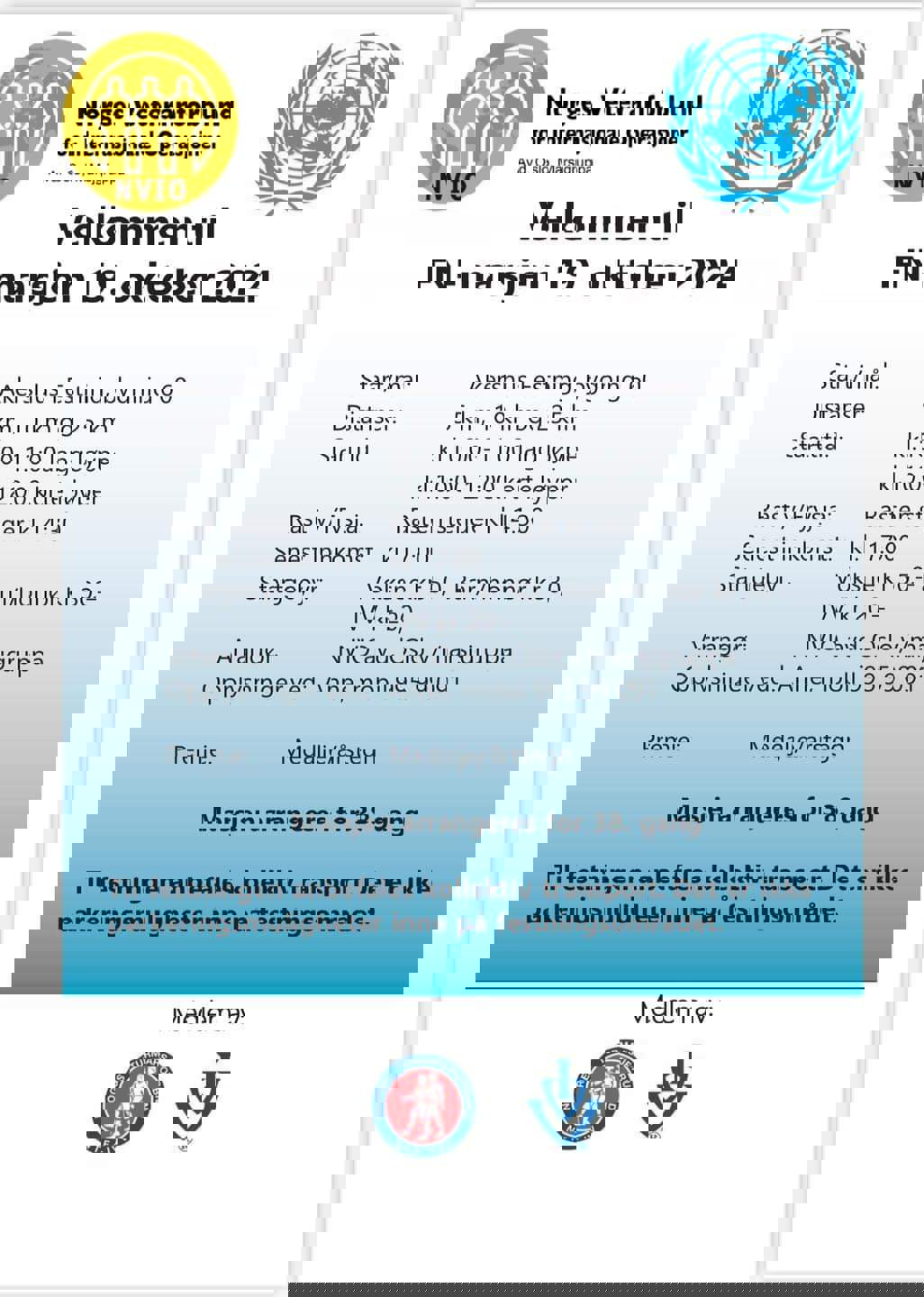 FN-marsjen 19. Oktober 2024